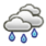 Cloud with showers