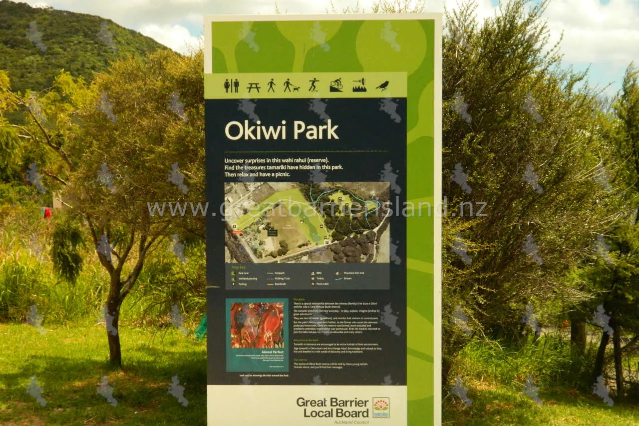 okiwi park great barrier island 1