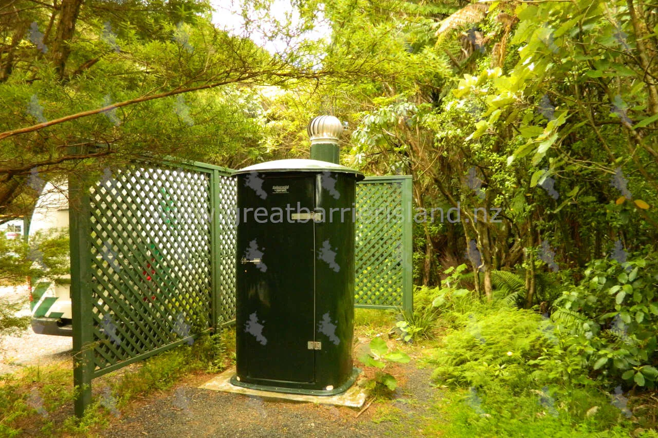 public toilets windy canyon great barrier island