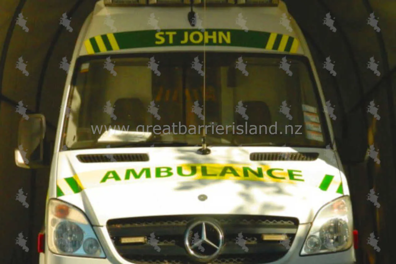 st johns ambulance great barrier island