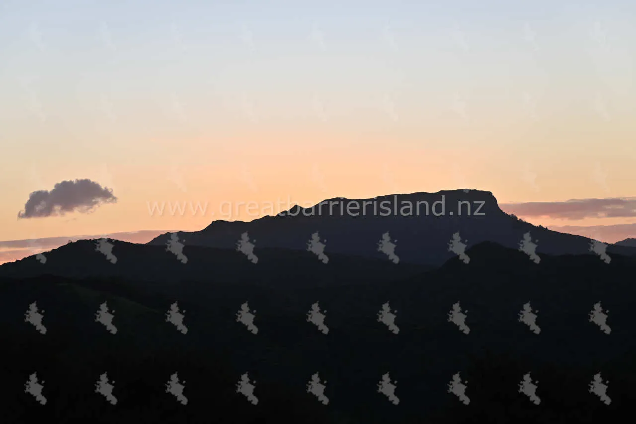 sunset great barrier island 13